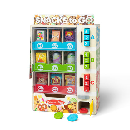 Melissa &amp; Doug Legemad, Snack automat - 16 dele