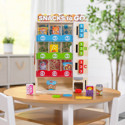 Melissa &amp; Doug Legemad, Snack automat - 16 dele