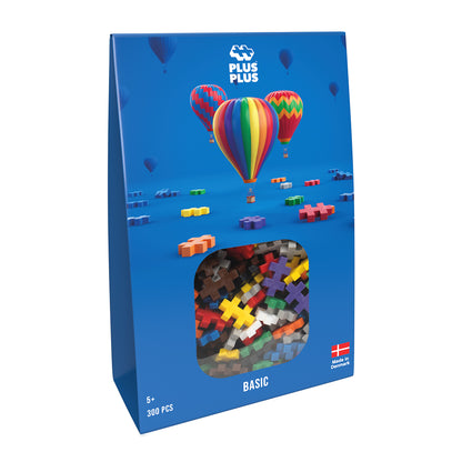 Plus-Plus Basic farvemix, 300 stk