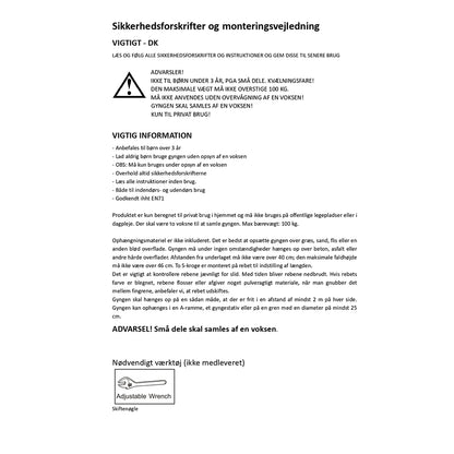 KREA Redegynge, rund Ø: 70 cm - Black