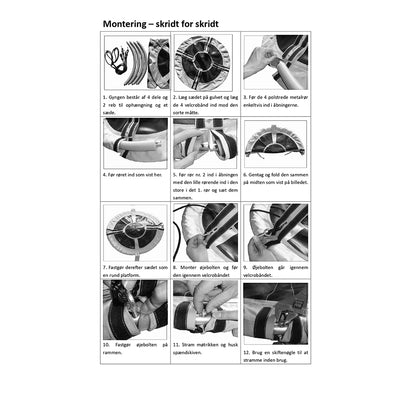 KREA Redegynge, rund Ø: 70 cm - Black