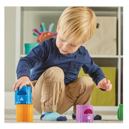 Lær om tal og farver - Aktivitetssæt m. junglens dyr