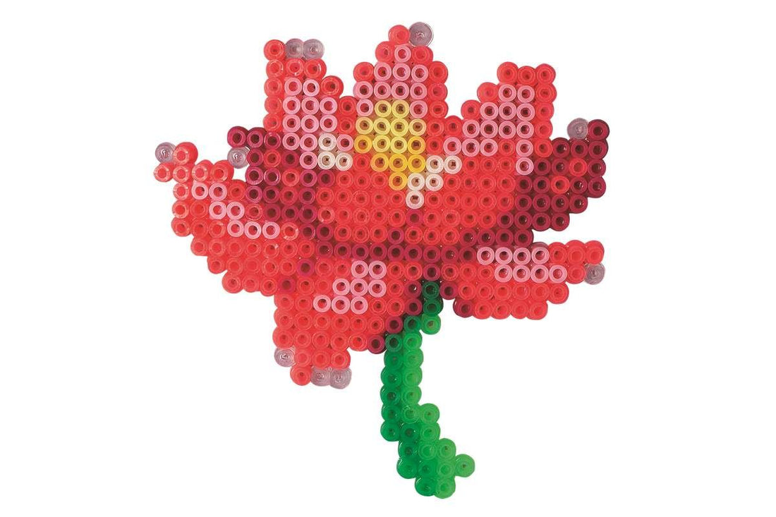 Hama perlepladesæt, 2000 Mini perler, blomster