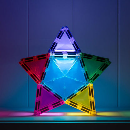 Connetix Light Star Pack, Magnetisk byggesæt m. 28 dele