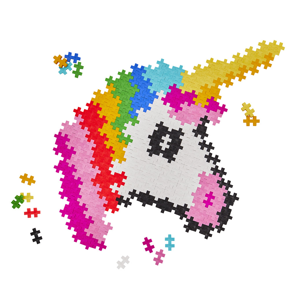 Plus-Plus Puzzle by Number, Enhjørning - 250 stk