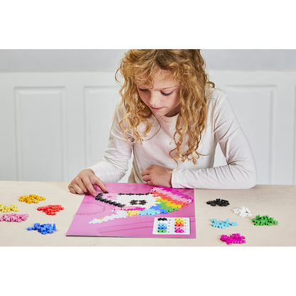Plus-Plus Puzzle by Number, Enhjørning - 250 stk