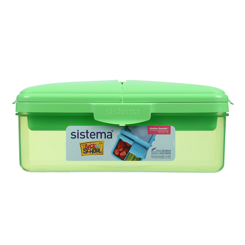 Sistema Ribbon Lunch madkasse, 1.1 L - Green