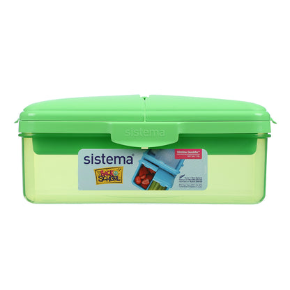Sistema Ribbon Lunch madkasse, 1.1 L - Green