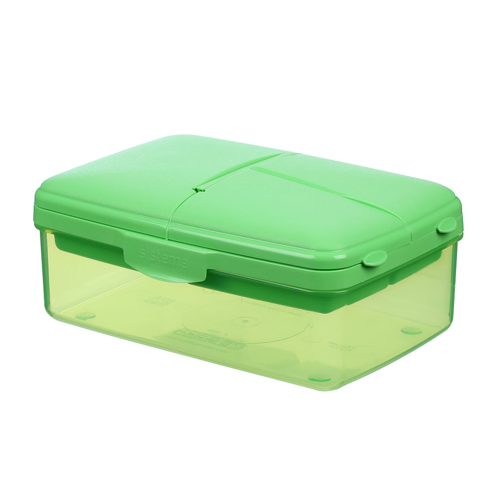 Sistema Ribbon Lunch madkasse, 1.1 L - Green
