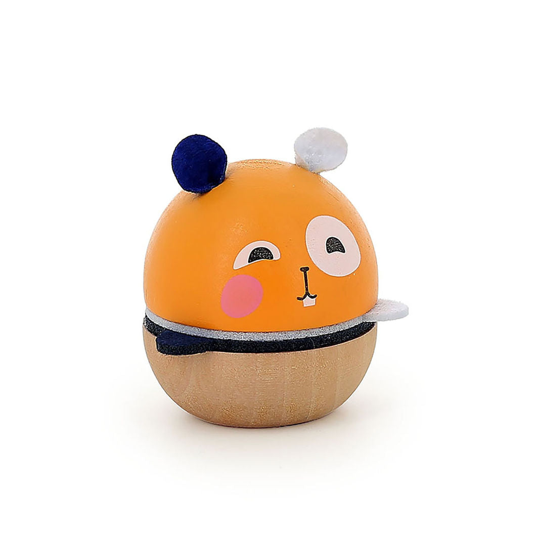 Vilac Dyrerangle i træ, maracas for de mindste, 4 ass. dyr - prisen er for 1 stk.