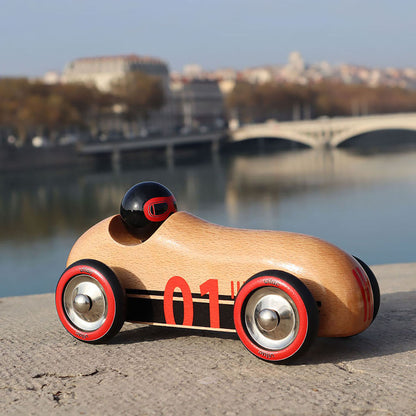 Vilac - Vintage Racerbil - Old Sport - Natur