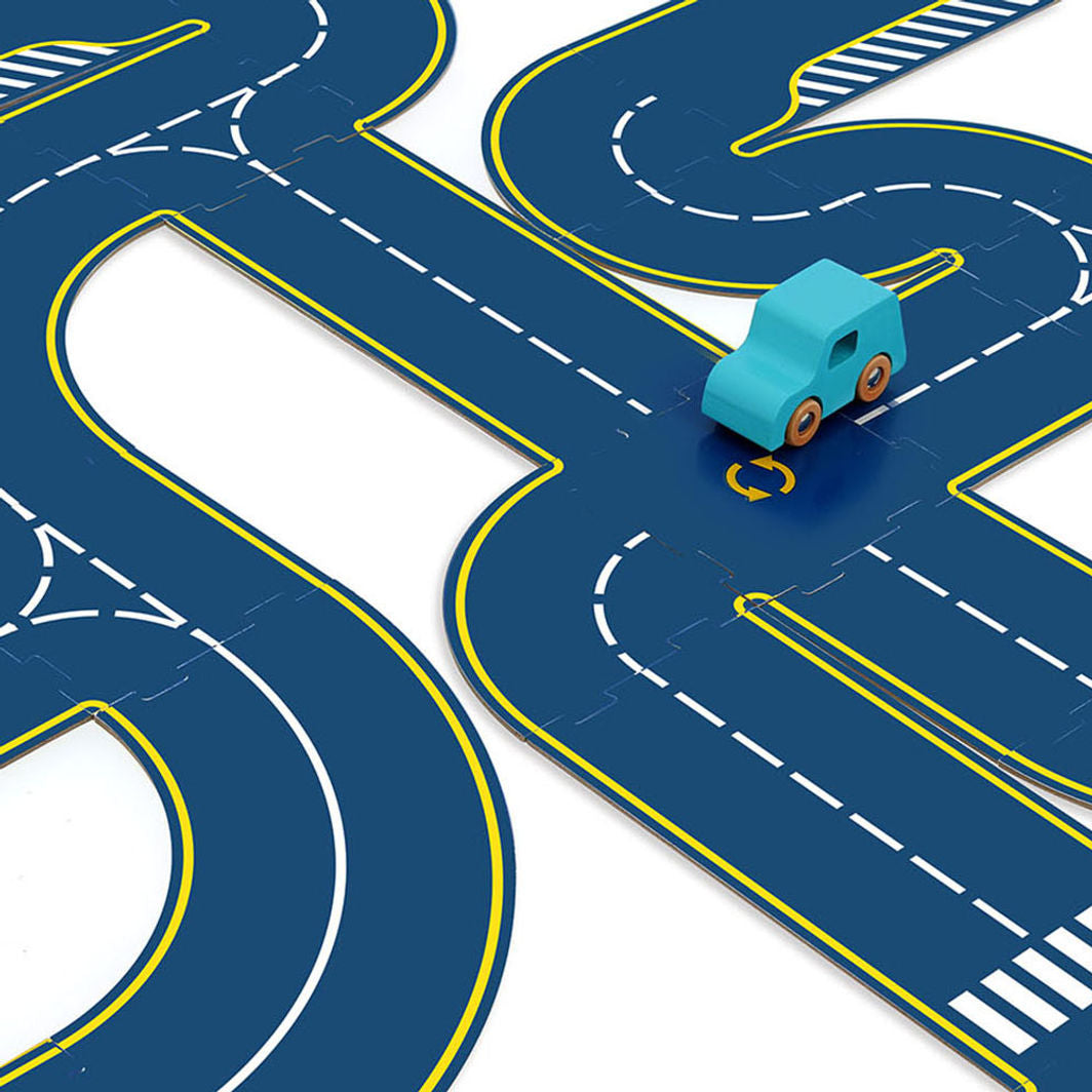 Vilac Vilacity vendbar racerbane, 42 dele