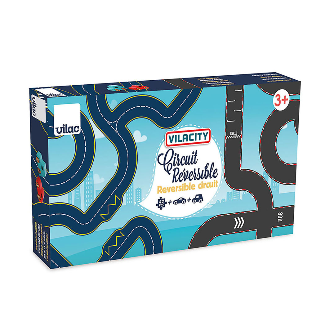 Vilac Vilacity vendbar racerbane, 42 dele