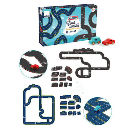 Vilac Vilacity vendbar racerbane, 42 dele