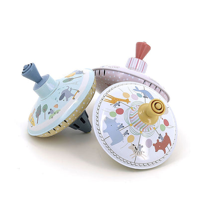 Vilac, Snurretop i metal - ass, farver