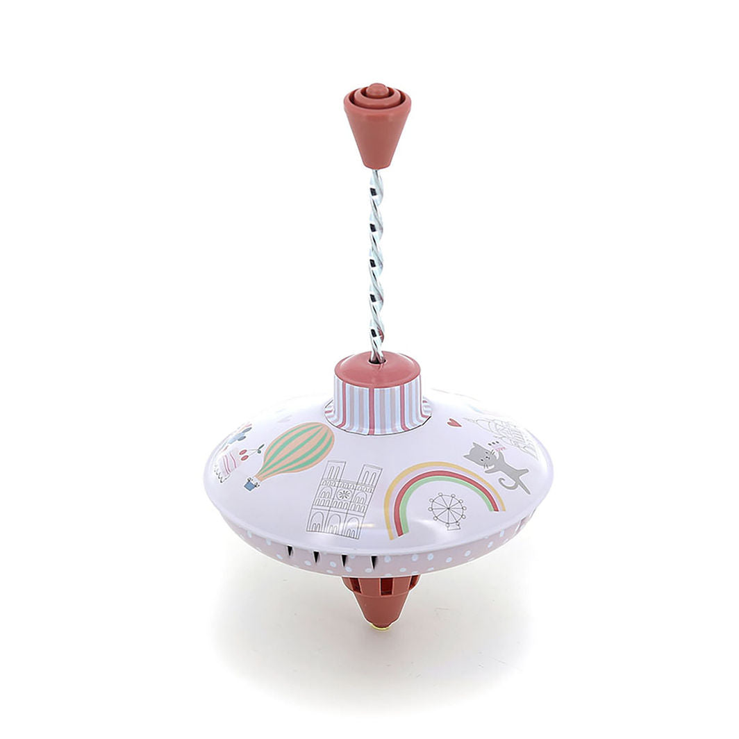 Vilac, Snurretop i metal - ass, farver