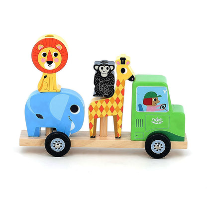 Vilac Traktor med anhænger og stabledyr