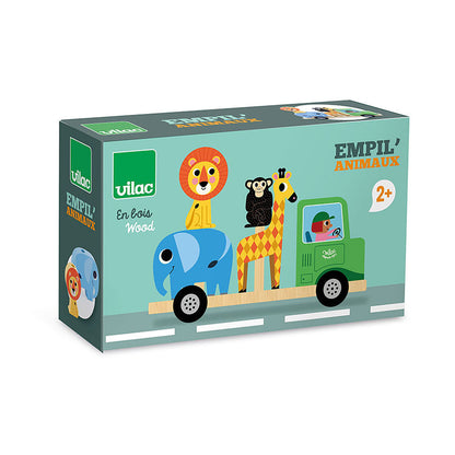 Vilac Traktor med anhænger og stabledyr