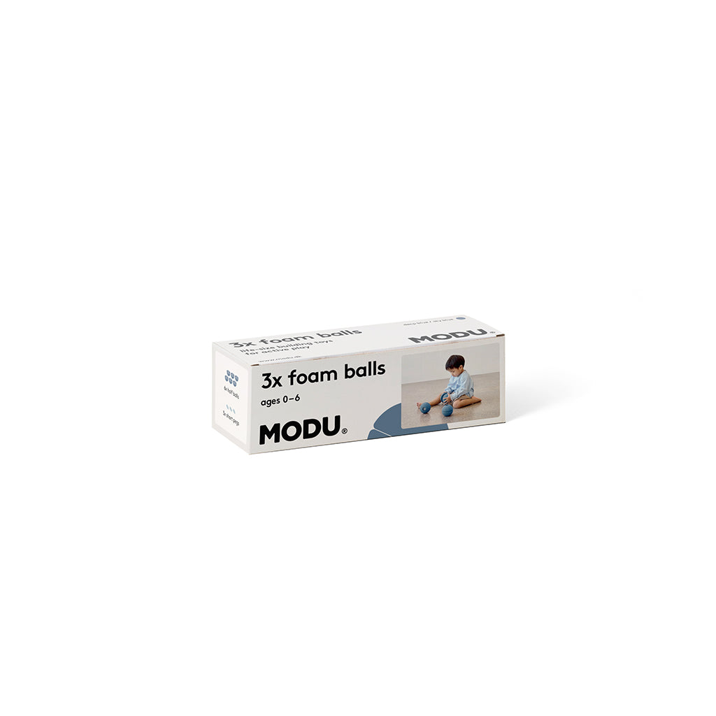 Modu 3 skumbolde, Deep blue/ Sky blue