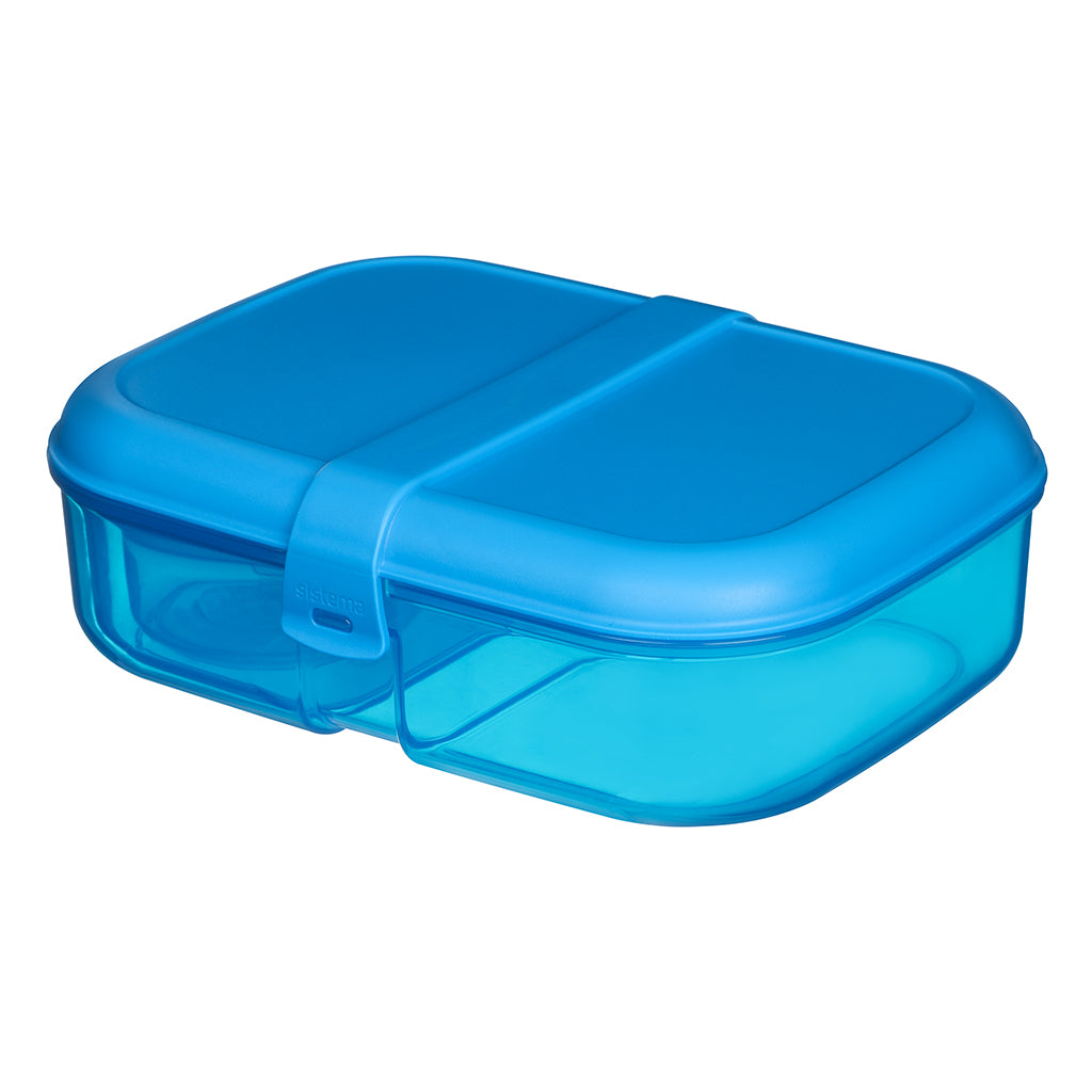 Sistema Ribbon lunch madkasse med aftageligt rum, 1.1L -  Blue