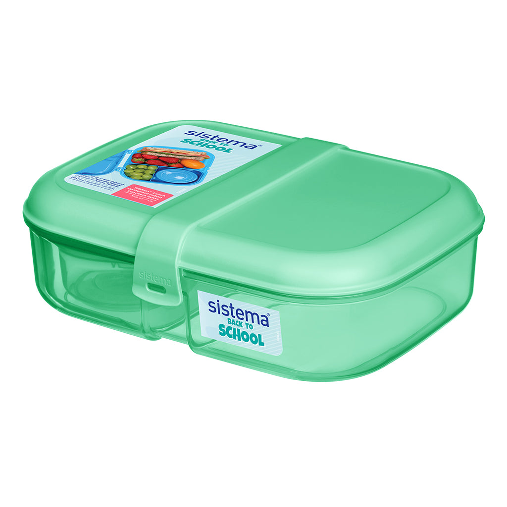 Sistema Ribbon Lunch madkasse, 1.1 L - Apple Mint Green