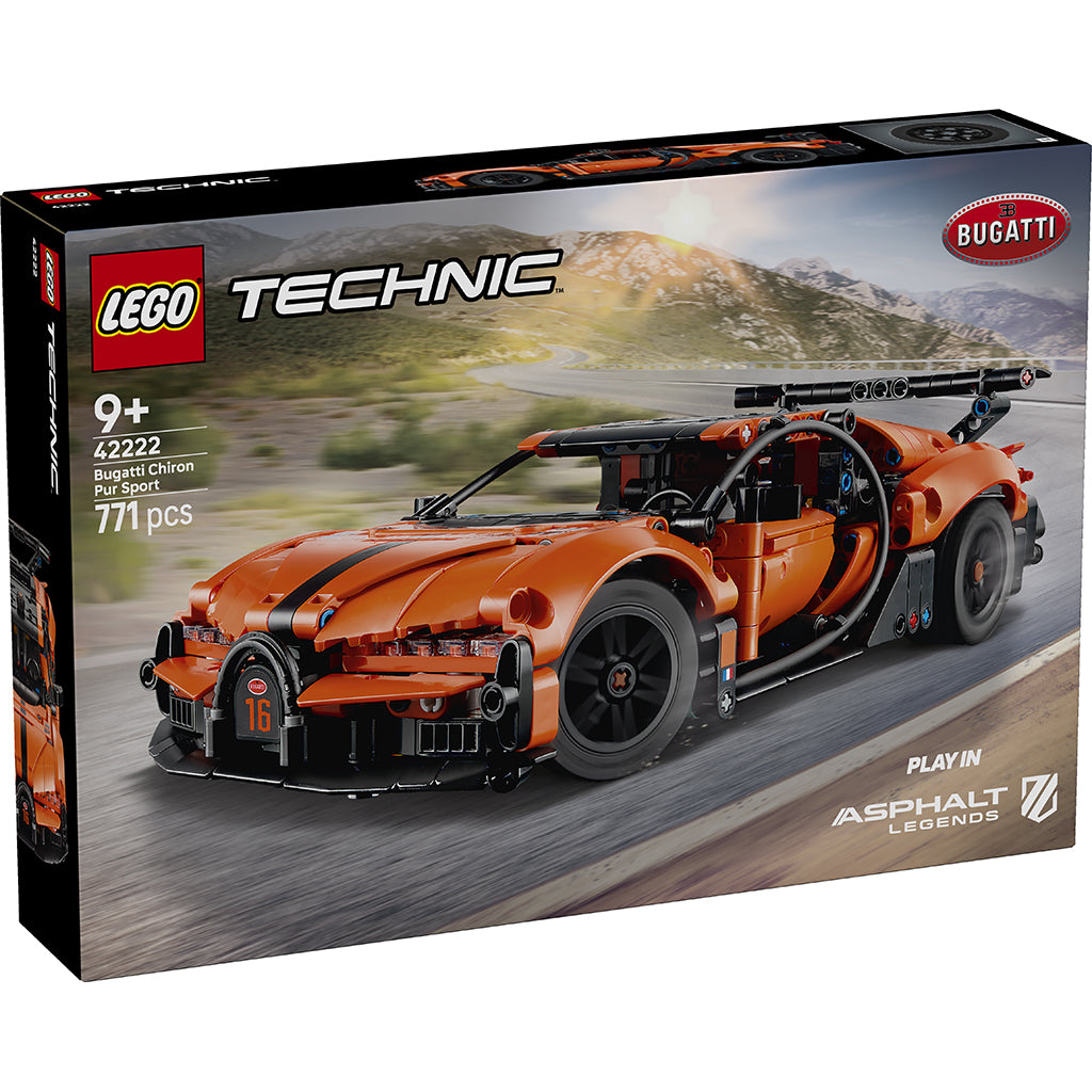 LEGO® Tecnic, Bugatti Chiron Pur Sport-hyperbil