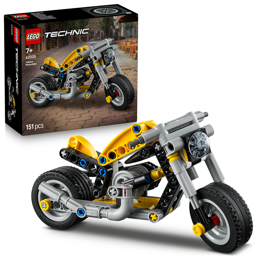 LEGO® Technic, gul motorcykel