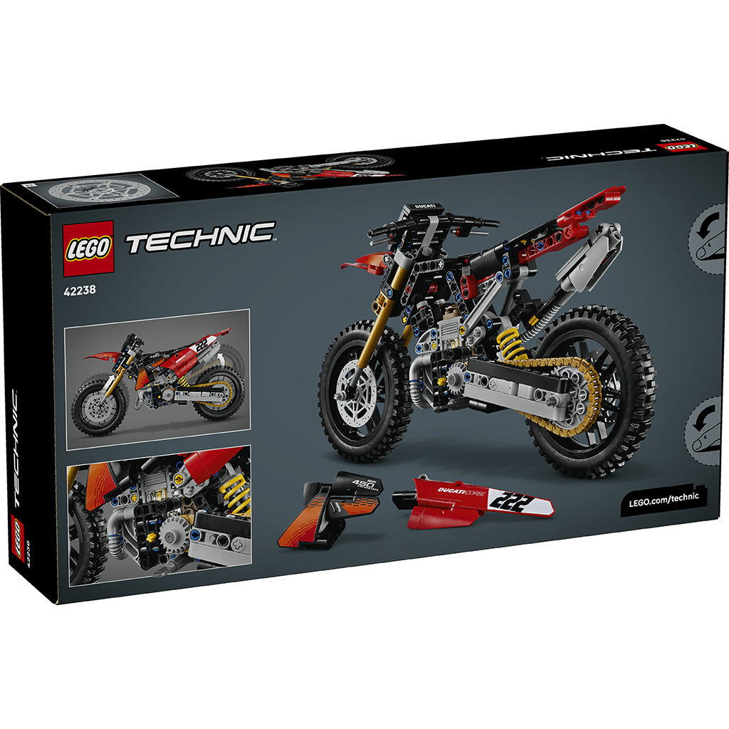 LEGO® Technic Ducati Desmo450 MX Factory-motorcykel