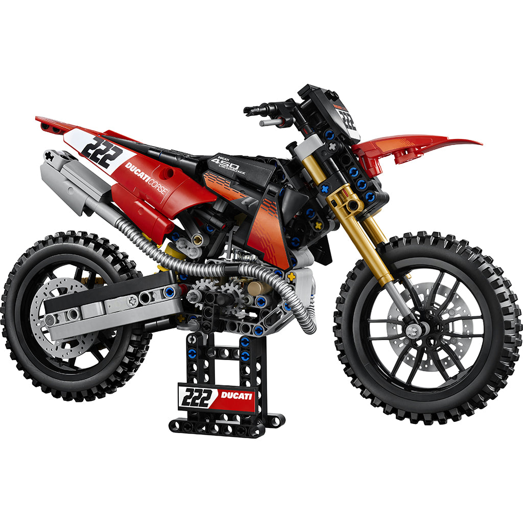 LEGO® Technic Ducati Desmo450 MX Factory-motorcykel