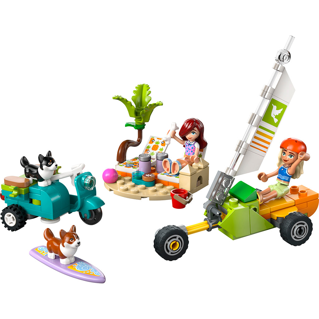 LEGO ® Friends, Eventyr med surfende hunde og scooter