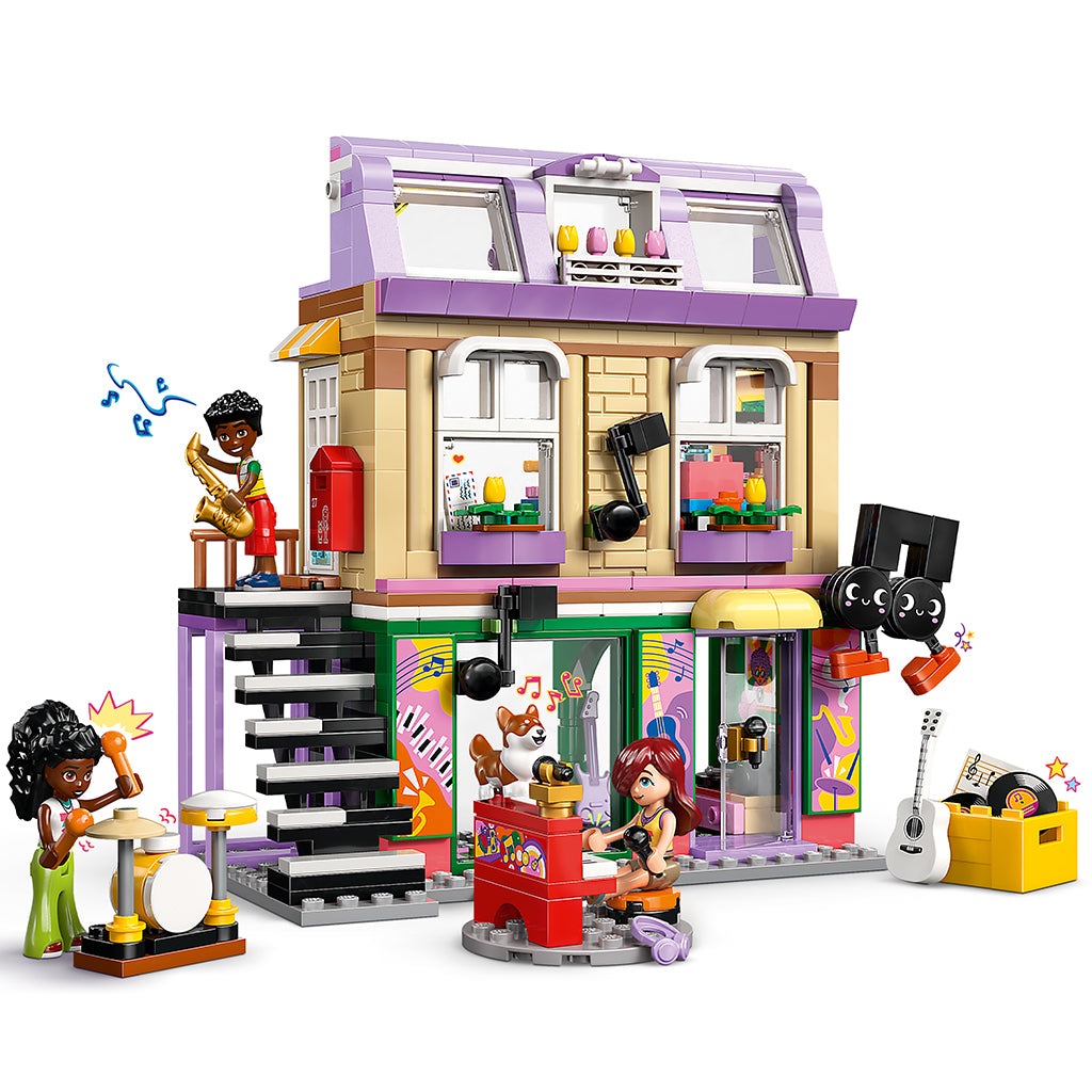 LEGO® Friends, Musikbutik og lejlighed