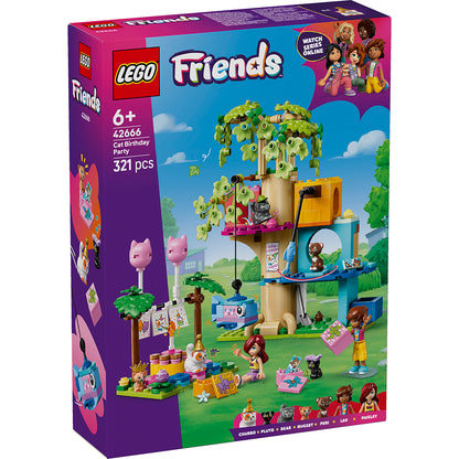 LEGO® Friends, Katte-fødselsdagsfest og trætophus