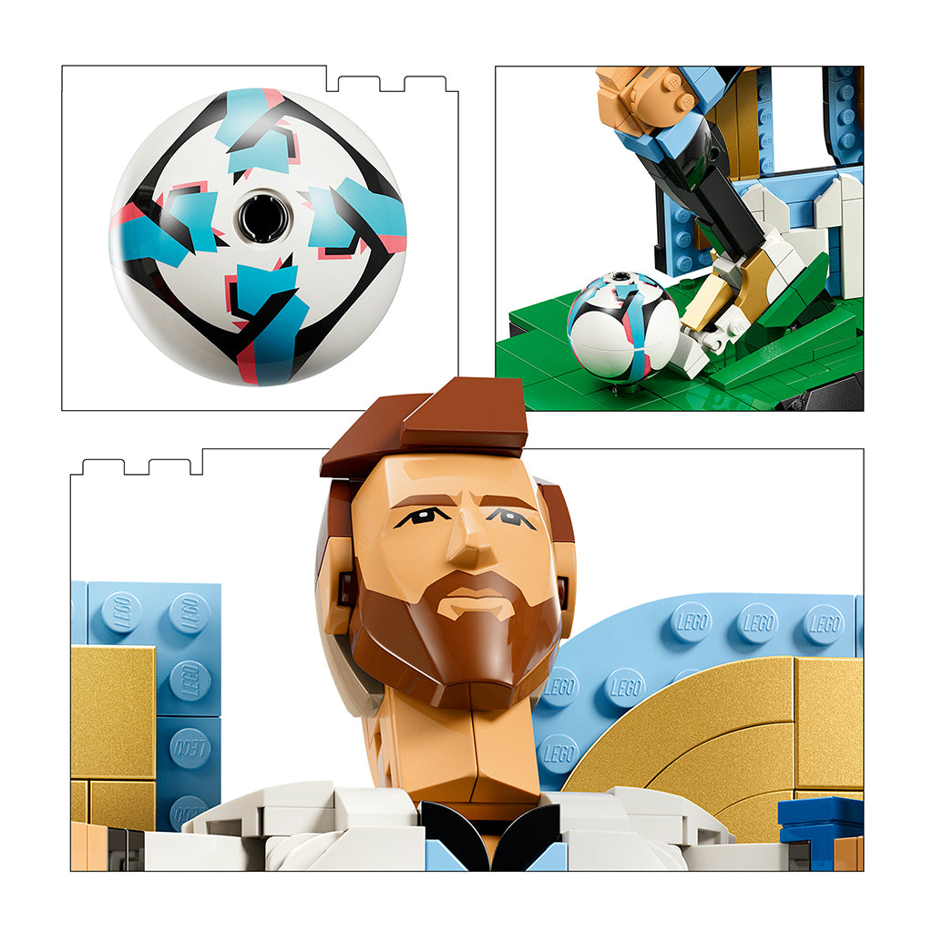 LEGO® Editions Lionel Messi – fodboldlegende