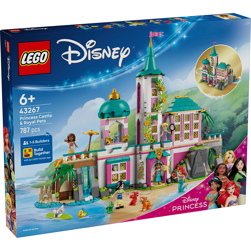 LEGO® Disney Princess™, Prinsesseslot og royale kæledyr