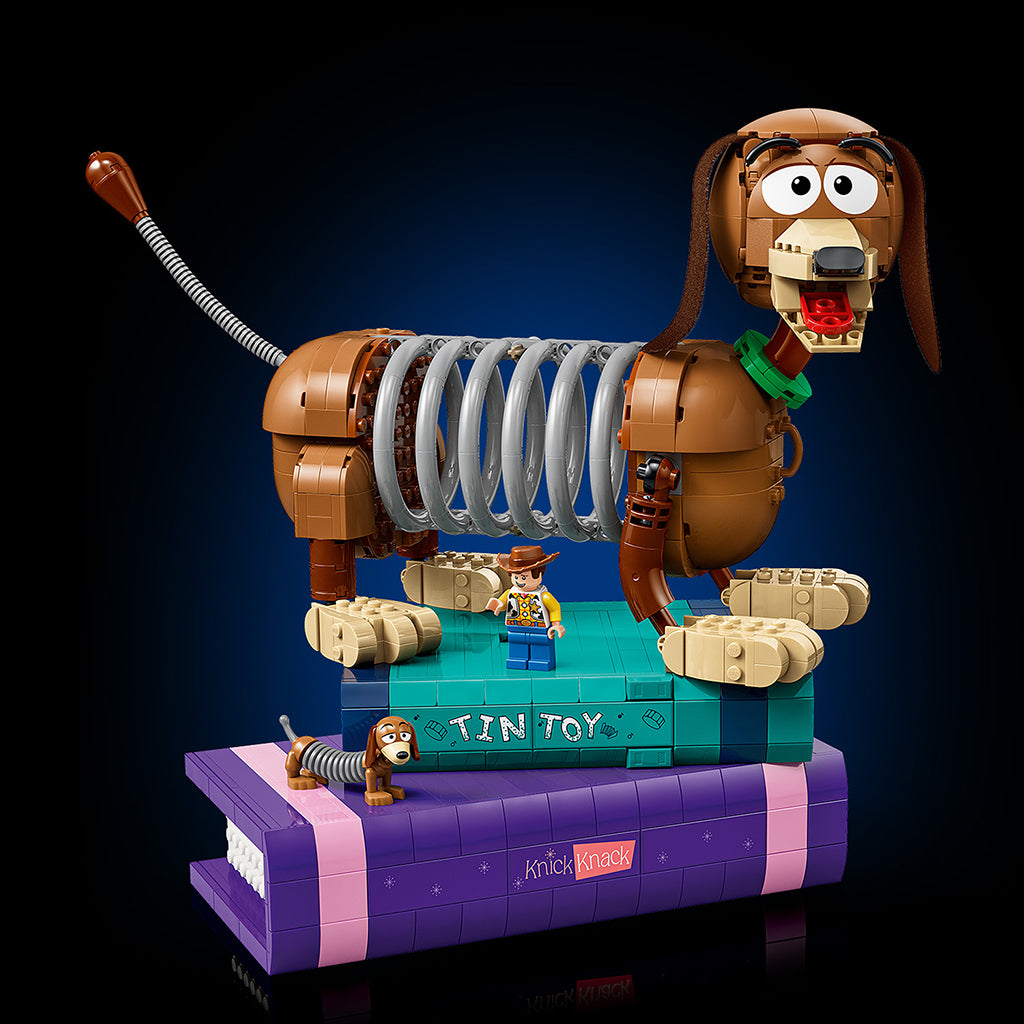 LEGO® Disney™ og Pixar Toy Story-bogstøtter med hunden Slinky