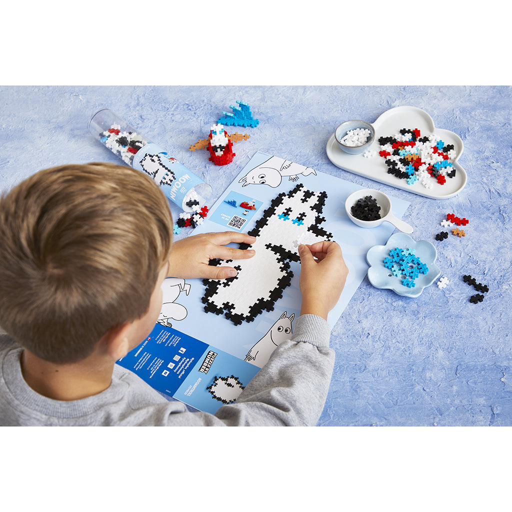 Plus-Plus Mumitrold Puzzle by Number, 270 stk i rør