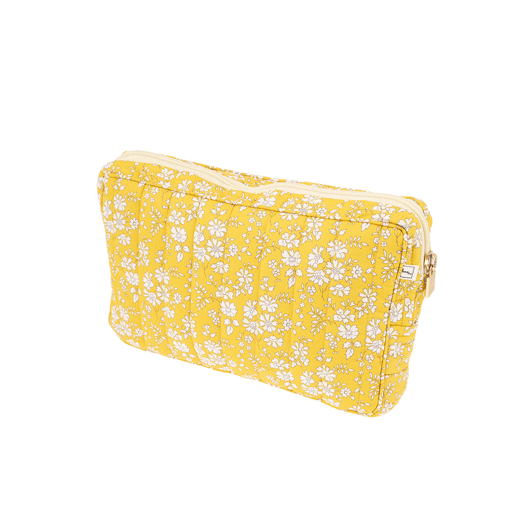 Bon Dep Pouch small, toilettaske med Liberty - Capel Yellow