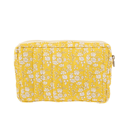 Bon Dep Pouch small, toilettaske med Liberty - Capel Yellow