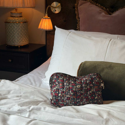 Bon Dep Pouch small, toilettaske med Liberty - Petal &amp; Daisy