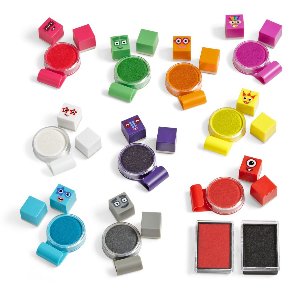 Learning Resources Numberblocks® - Aktivitetssæt m. stempler