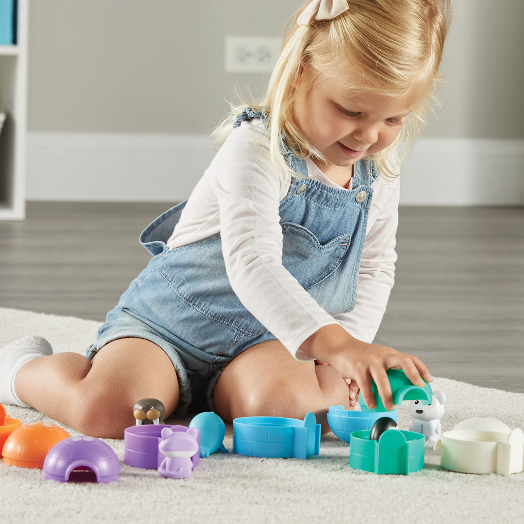 Learning Resources Lær om tal og farver - Aktivitetssæt m. polardyr