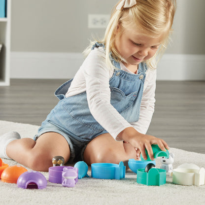 Learning Resources Lær om tal og farver - Aktivitetssæt m. polardyr