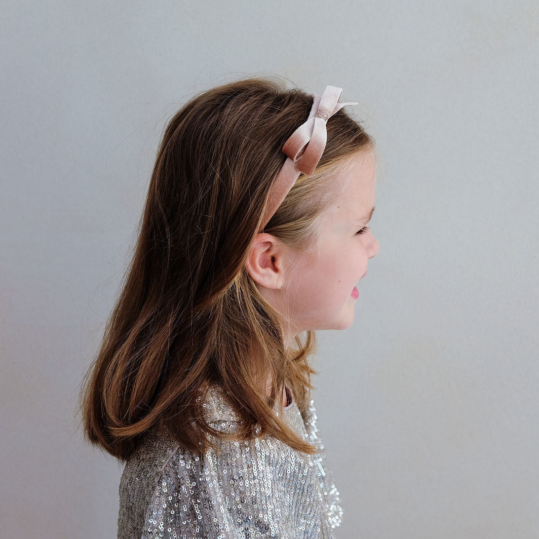 Mimi &amp; Lula Hårbøjle - Pink Violet Bow