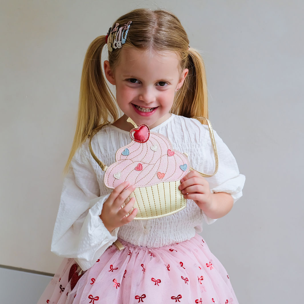 Mimi &amp; Lula Taske med rem - Cutey Cupcake
