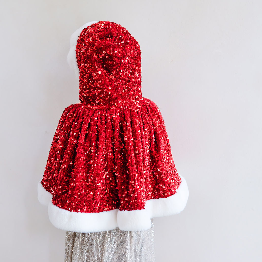 Mimi &amp; Lula Julekappe - Mrs Claus Sequin Christmas