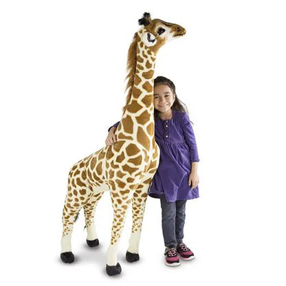 Melissa &amp; Doug bamse, Giraf - 140 cm