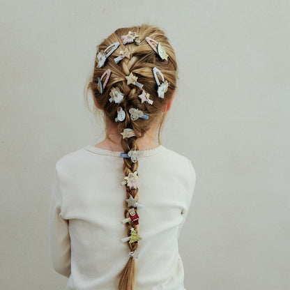 Mimi &amp; Lula 8 hårclips, Mini Angel Christmas