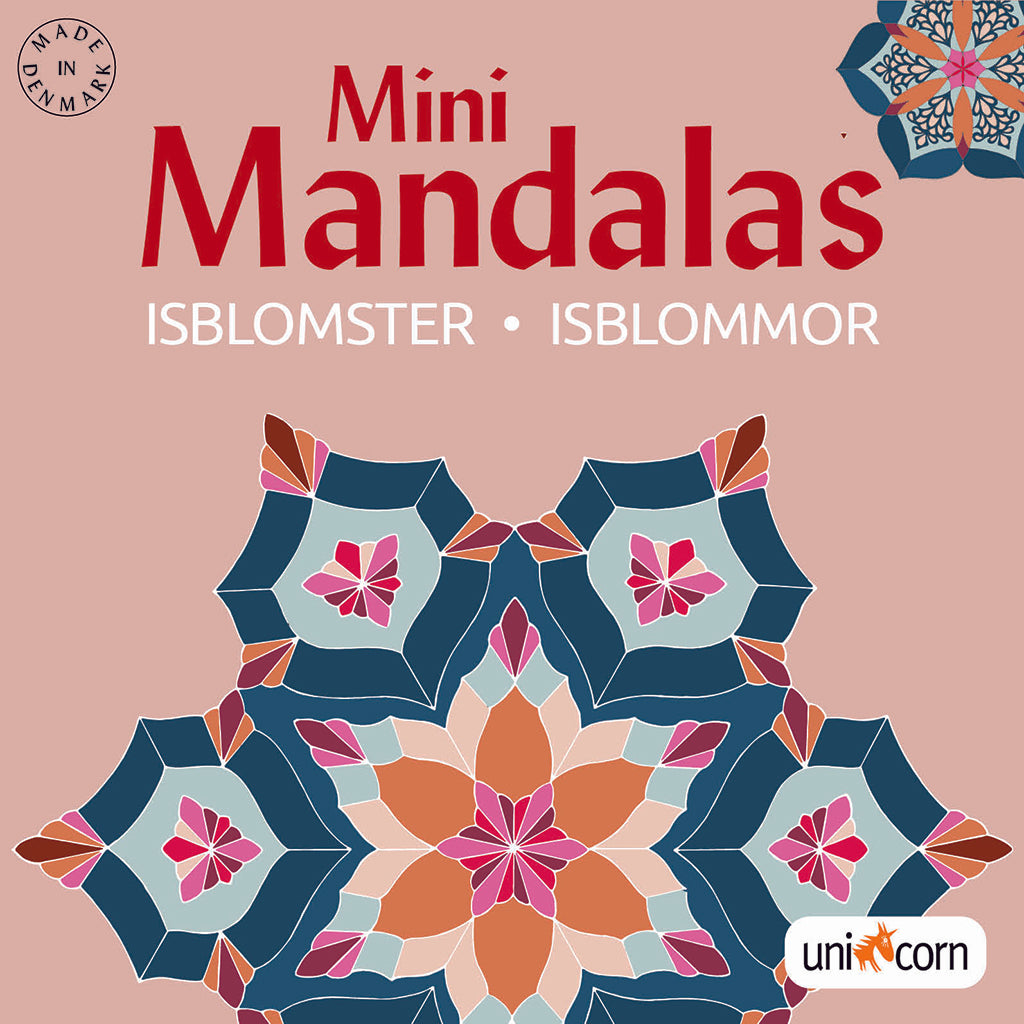Mandalas malebog mini, Isblomster
