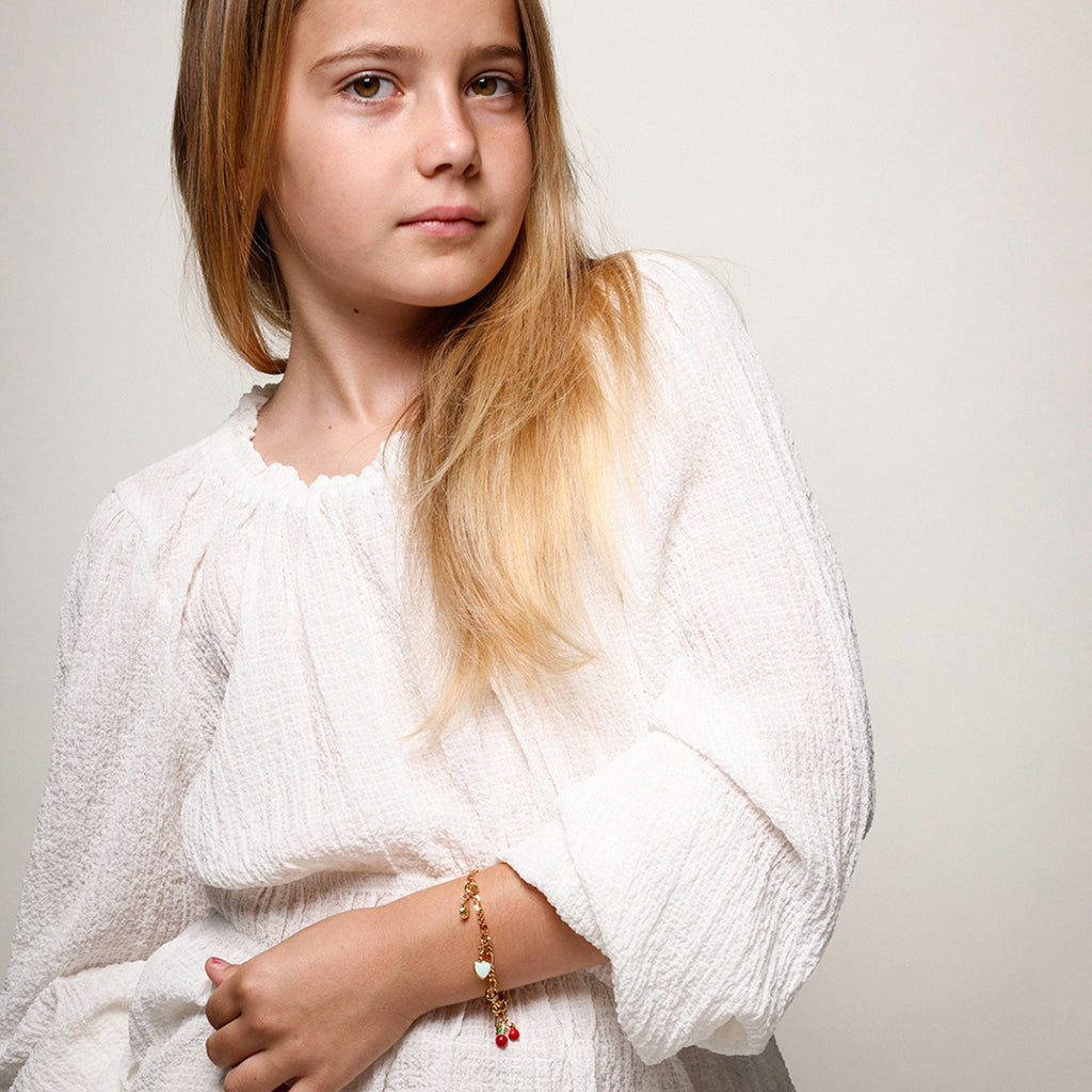 Me &amp; My Box, DIY smykkeboks, Charming - armbånd m vedhæng til børn