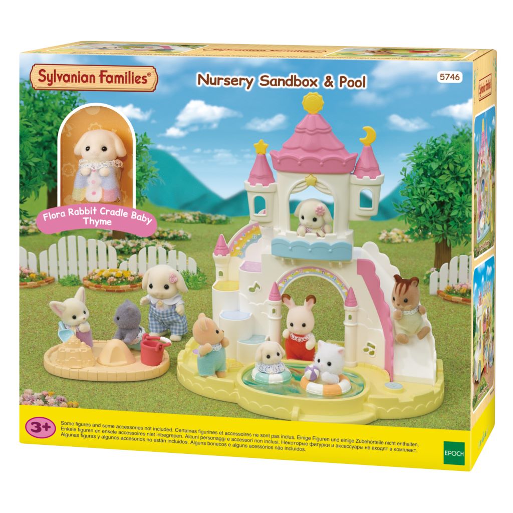 Sylvanian Families, Sandkasse og Badebassin